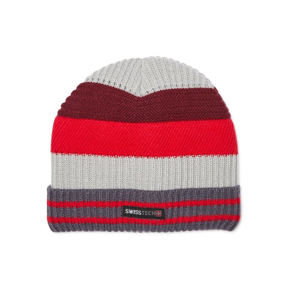 Swiss Tech Boys Rib Knit Hat